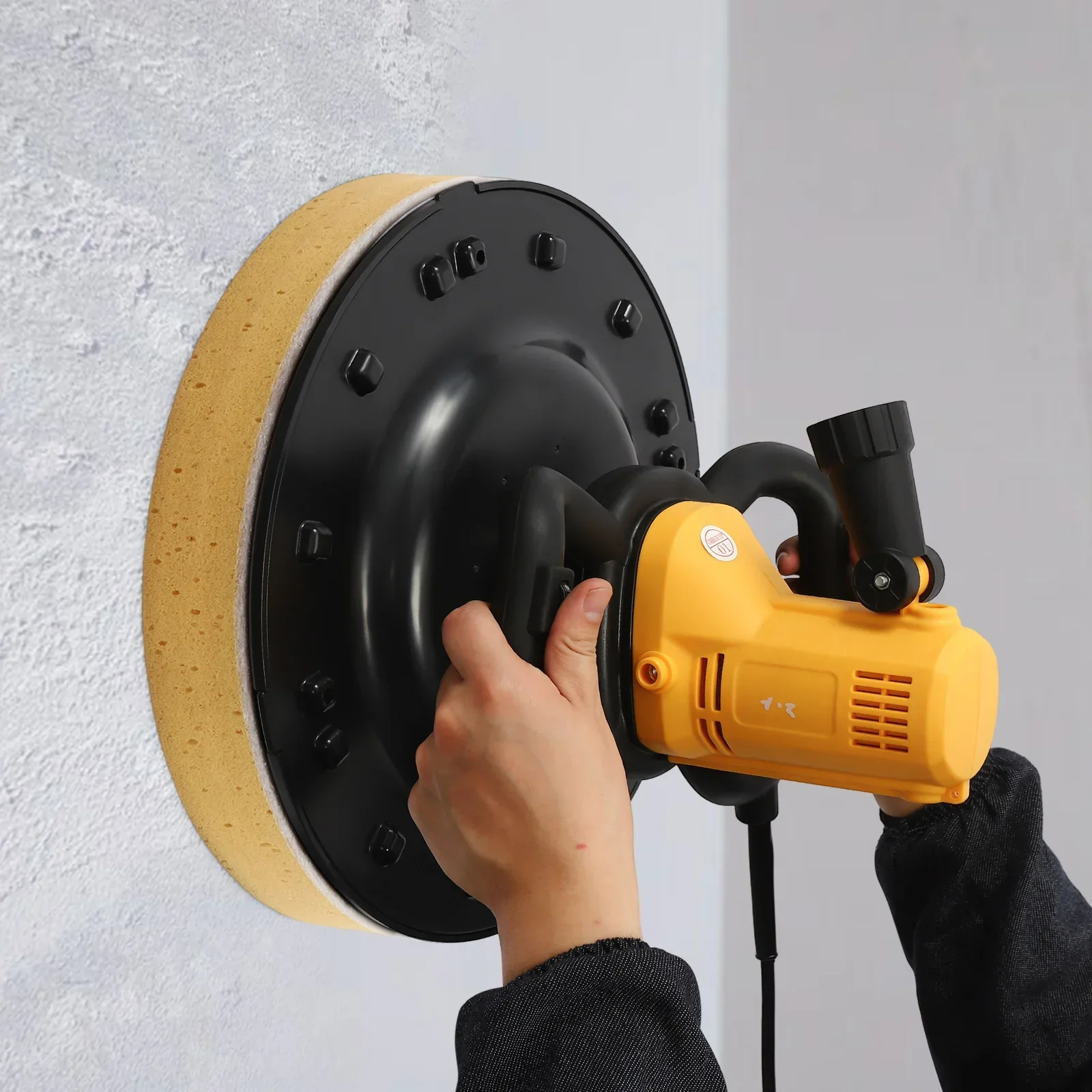 %a 1680W Concrete Polishing Machine High-Temperature Resistance 6 Type Speed Polisher with Led Light Electric Tool non-slip