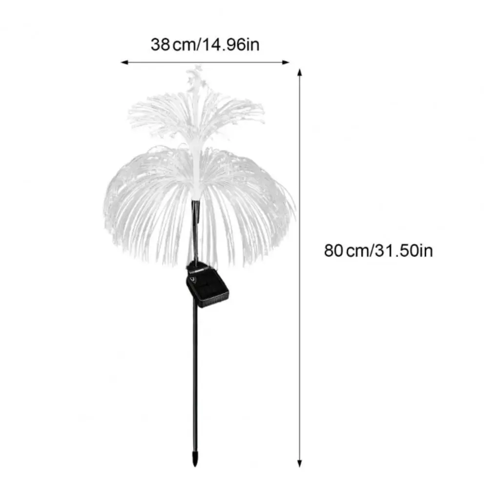 New Colorful Solar Jellyfish Lamp Waterproof High Quality Jellyfish Lawn Light Ground Insertion Outdoor Solar Light Outdoor view 6