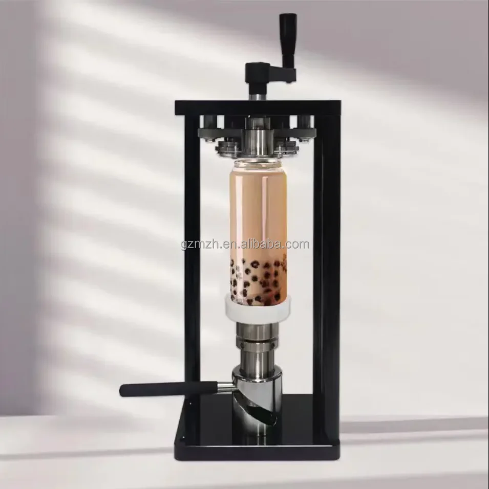 40-170mm Semi-Automatic Filling Sealing Machine for Beer Soda Tin Cans-Manual Easy Open Can Seamer for Aluminum Bottles