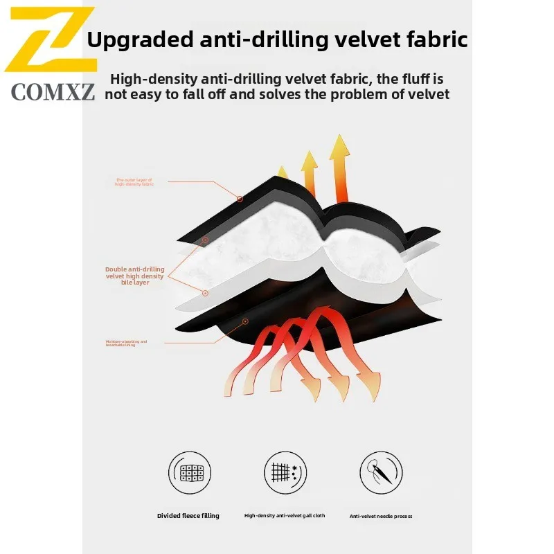 الخريف الشتاء الرجال أسفل سترة العمل الوقوف طوق فضفاضة تناسب مقاوم للماء يندبروف ملابس العمل سترة للمشي التخييم الصيد 2025 #6