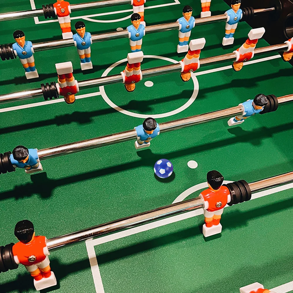 

12 Pcs 28mm Colorful Mini Soccer Balls for Table Football Machine Kids Foosball Components Desk Game Supplies Replacement Parts