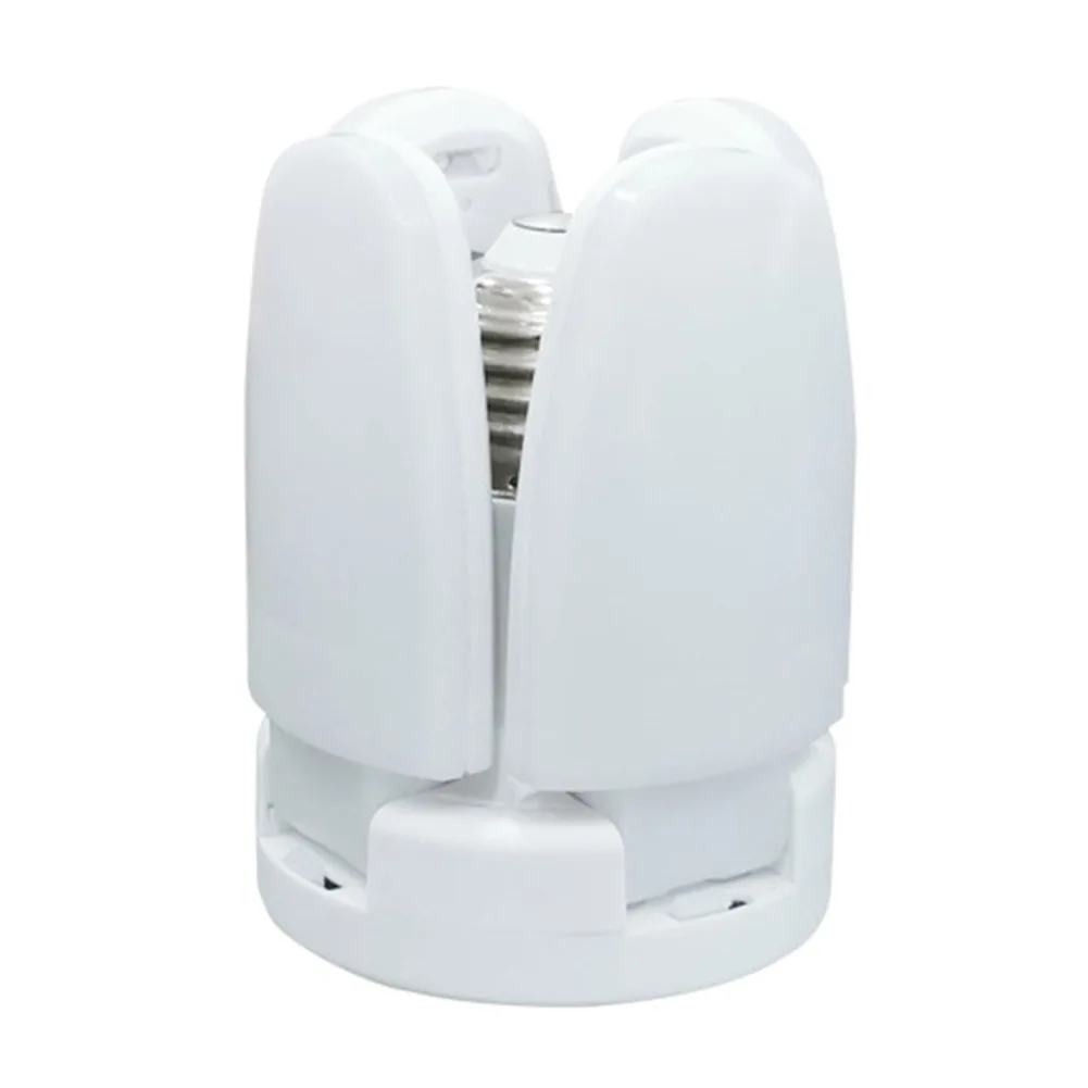 

6500K LED Deformable Garage Lamp E27 Foldable Ceiling Lights Energy Saving Workshop Warehouse Industrial Barn Lighting Fixtures
