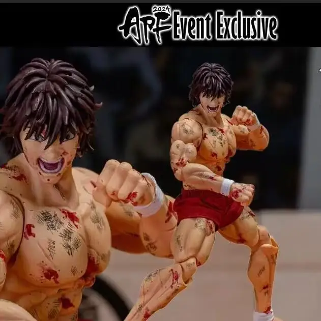 Tempestade brinquedos escala 1/12 hanma baki figura de ação-edição limitada dos desenhos animados grappler batalha sangrenta danos colecionáveis