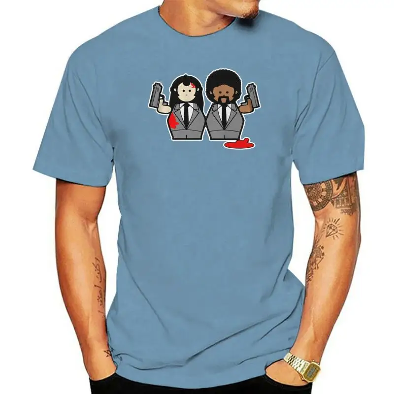 

Pulp Fiction Classic Film Inspired T-Shirt - Retro Movie Icon Fan Tee Shirt Gyms Fitness Tee Shirt