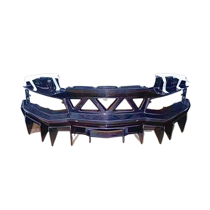 

For Lamborghini Aventador LP700 LP720 Custom DMC Style Fiberglass Or Half Carbon Fiber Rear Bumper Body Kit