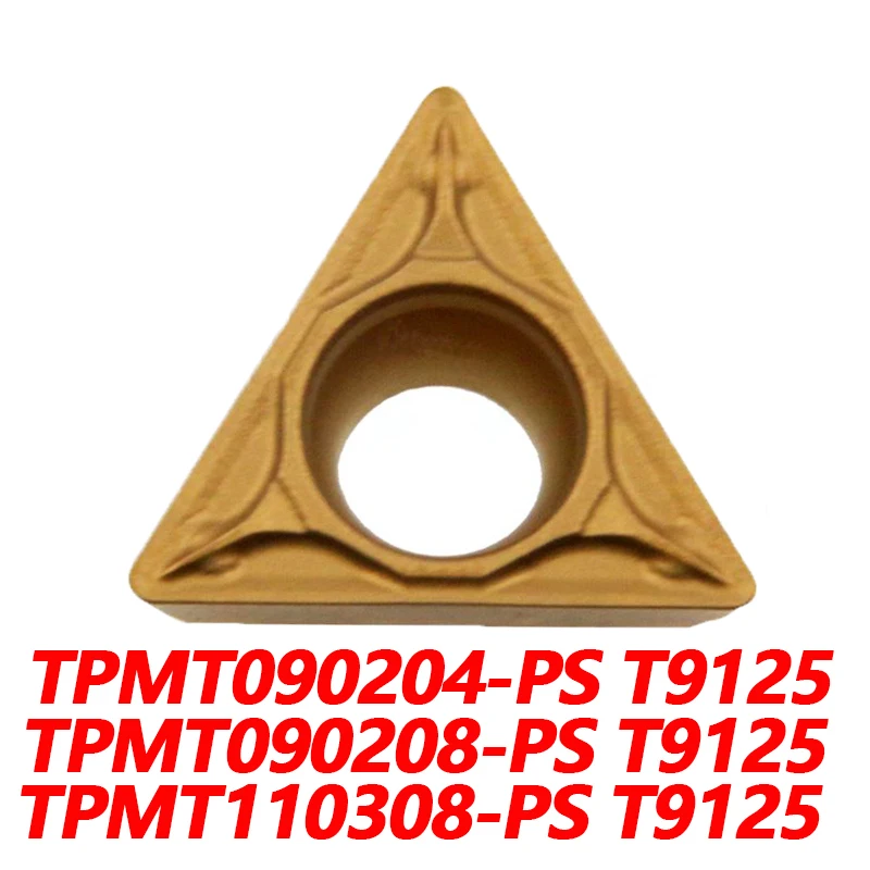 100% الأصلي TPMT TPMT090204 PS T9125 TPMT090208 PS TPMT110308 آلة خرط تعمل بالتحكم الرقمي بواسطة الحاسوب الإدراج كربيد إدراج تجهيز الصلب كفاءة