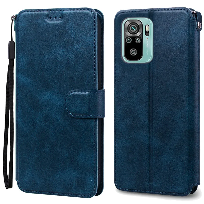 For POCO M5 Case M5S NFC Leather Wallet Case For Xiaomi POCO M5S Case M5 S M 5S Flip Cover Coque Fundas Bumper Etui Capa Shell