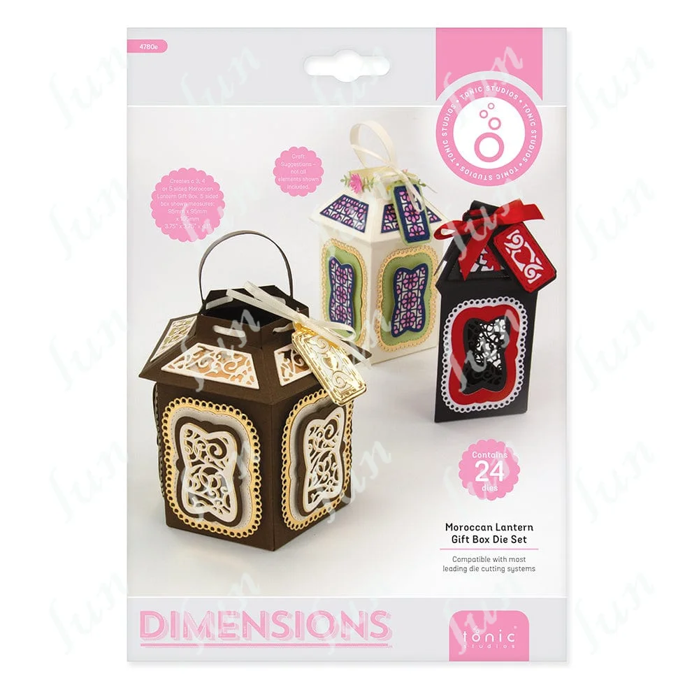 Keepsake Carousel Gift Dainty Floral Handbag Box Die Set Metal Cutting Dies Scrapbook Diary Decoration Lantern Greeting Card