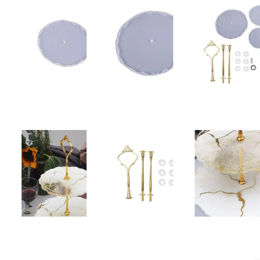 195C Handmade Desktop Decoration Crystal Mold Silicone Mold Tray Resin Mold