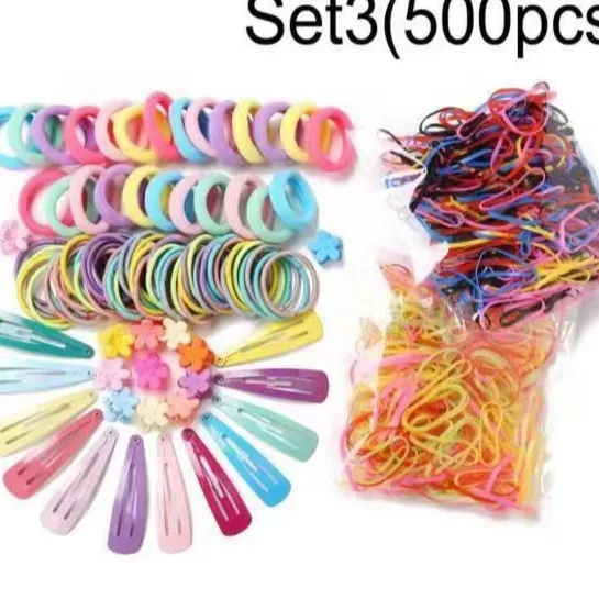 F AliExpress New Hairpin Rubber Band Combination Set European and American Creative casual Headwear Set Wholesale