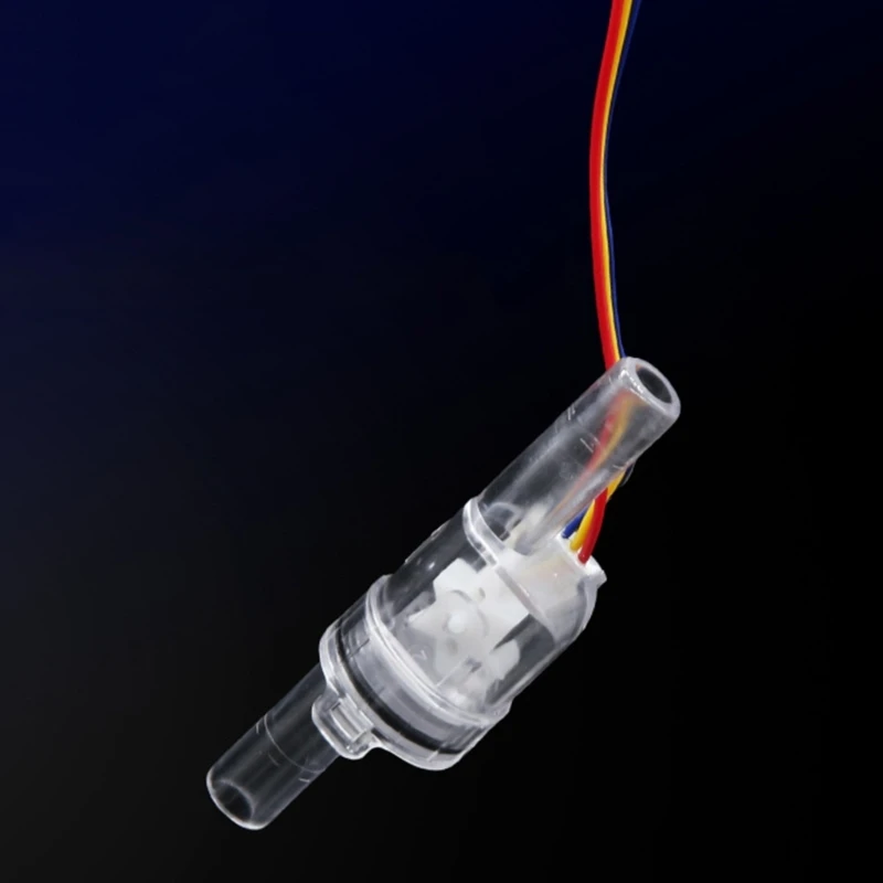 เครื่องวัดการไหลแบบเคาน์เตอร์ Flowmeter 0.2-12 ลิตร/นาที เซนเซอร์วัดการไหล DN10 เครื่องวัดการไหลของของเหลว
