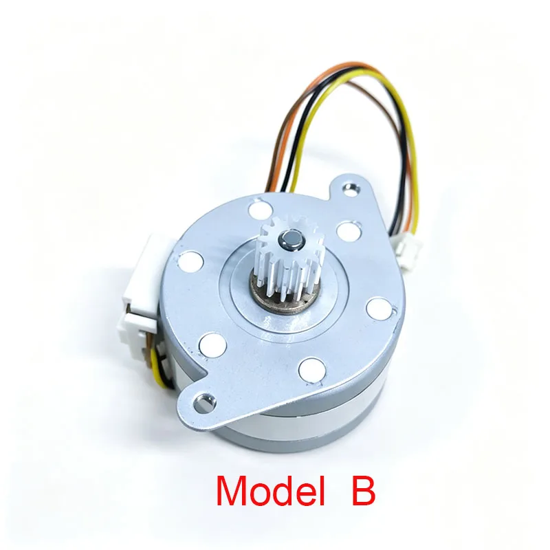 NMB 35mm 2-Phase 4-Wire Stepper Motor, 7.5° Step, DC 3V-6V, 3mm Shaft, 13T 0.6 Module, Round, for CNC/3D Printer/Robotics/DIY