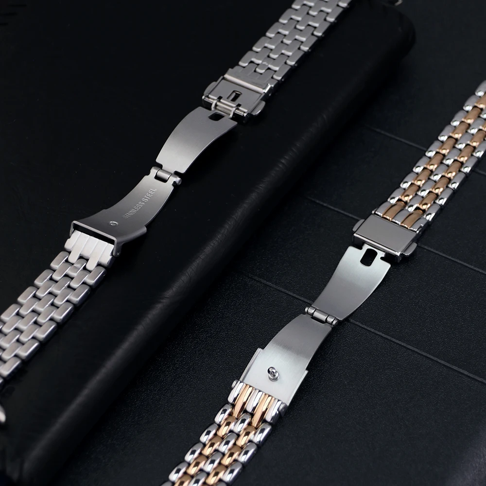 Ремешок из нержавеющей стали для Apple Watch Ultra 2 Band 49 мм 42 44 мм Металлический браслет iWatch Series 10 46 мм 9 8 7 6 SE 5 4 3 45 мм 41 мм