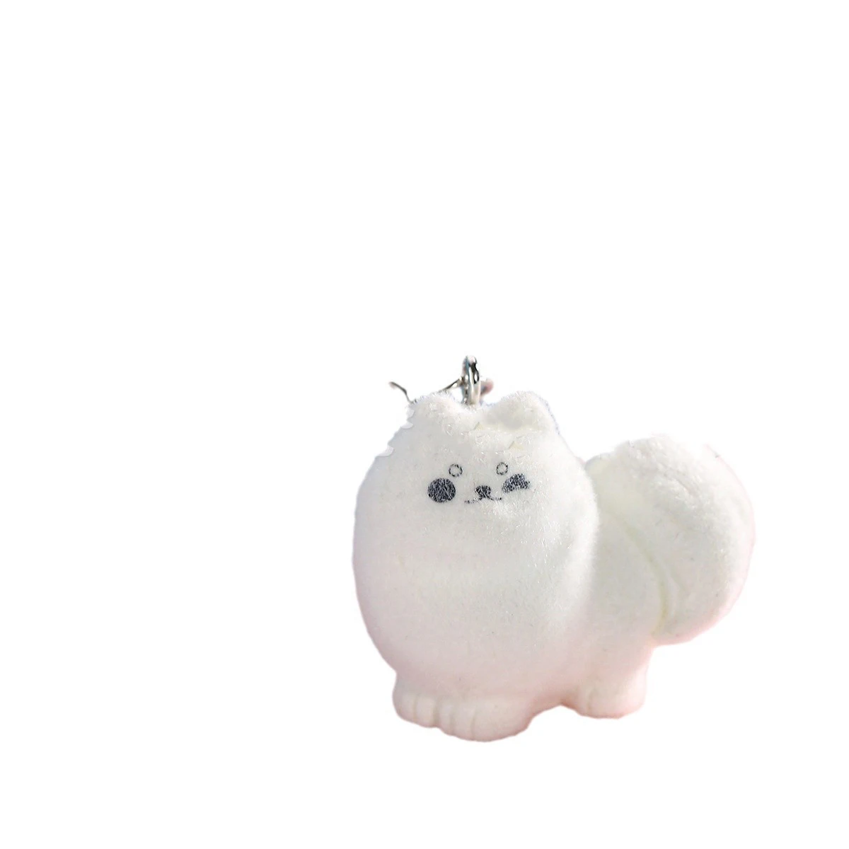 الكرتون ثلاثية الأبعاد يتدفقون الكذب الكلب المفاتيح لطيف الاستلقاء جرو الحيوان كيرينغ قلادة DIY بها بنفسك ظهره السحر حقيبة السيارة ديكور لعبة الهدايا