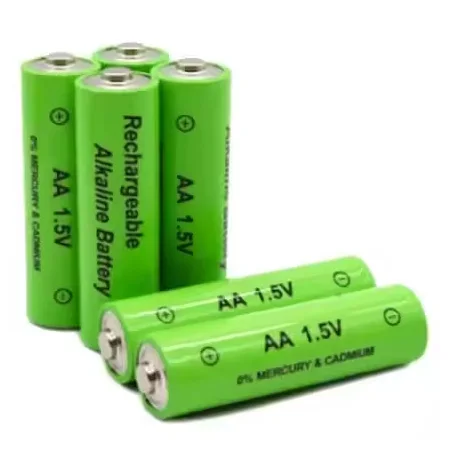 100%.오리지널. 충전식. 니켈-수소 충전지. 1.5V.AA 배터리. 장난감용 조립식 제품.