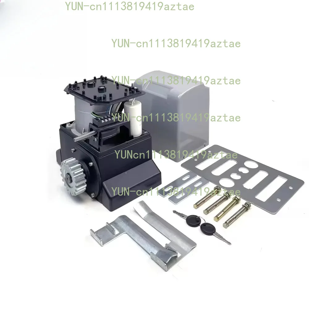 110V Gear Driven Door Motor Intelligent Door Opener with Anti-Force Sensor Manual Release for Garage Doors