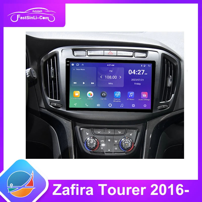 Samochodowy odtwarzacz multimedialny Android dla Opel Vauxhall Zafira tourer C 2016 ~ dla Zafira Opel Vauxhall radio samochodowe