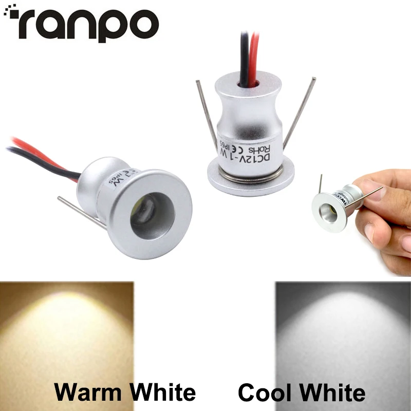 5Pcs Mini 1W Spotli…