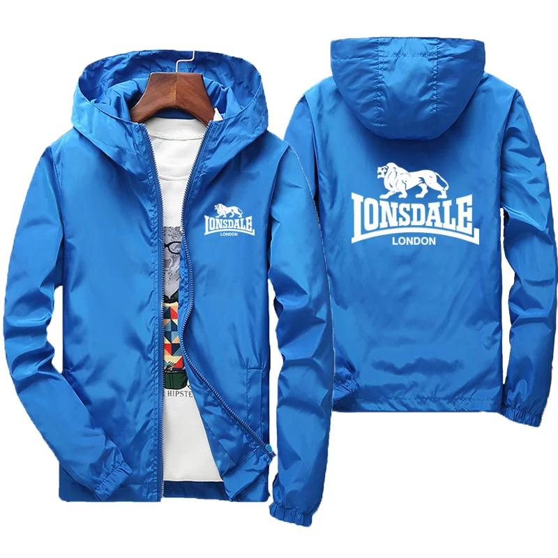 LONSDALE-Men's Fly Outdoor Leisure Jacket, Street Fashion, New, Autumn, 2024, Launch