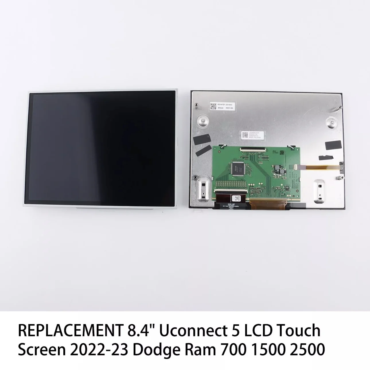 New LS084X5LX03 LS084X5LX02 REPLACEMENT 8.4 inch Uconnect 5 LCD Touch Screen 2022-2023 For Jeep Dodge Ram 700 1500 2500