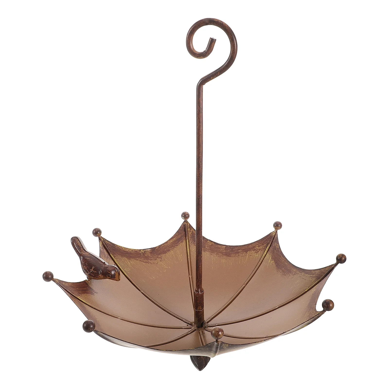 

Umbrella Shaped Feeder Hanging Outdoor Garden Balcony Tray Hummingbird Bath Water Wild Species Attract Dry