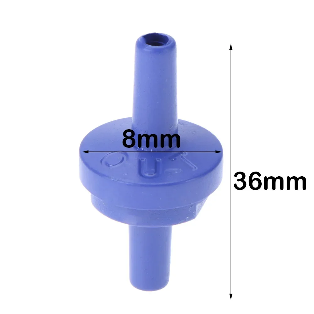 5/10 szt. Zawór zwrotny pompy akwarium powietrza jednokierunkowy zawór zwrotny 4mm zwiększający wężyk do pompy powietrza akcesoria