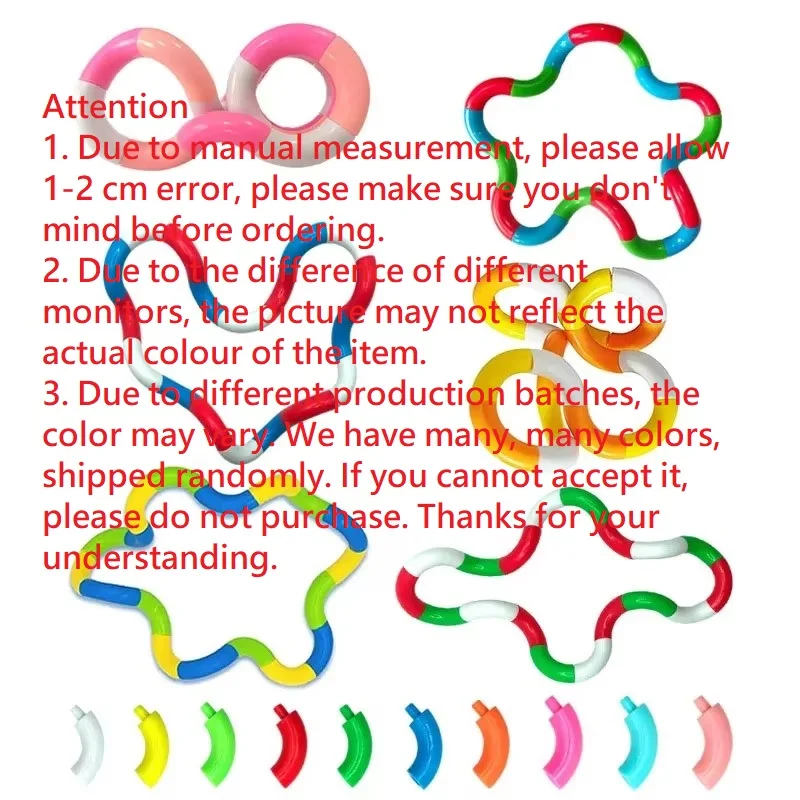 1/3/5Pcs Fun and Twist Music Puzzle Toys for gift Deformation Rope Knot Pressure Adult Stress Relief Toys