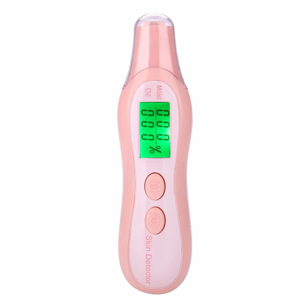 Free Shipping Skin Detector Facial Skin Moisture Oil Content Tester Skin Analyzer Home Beauty