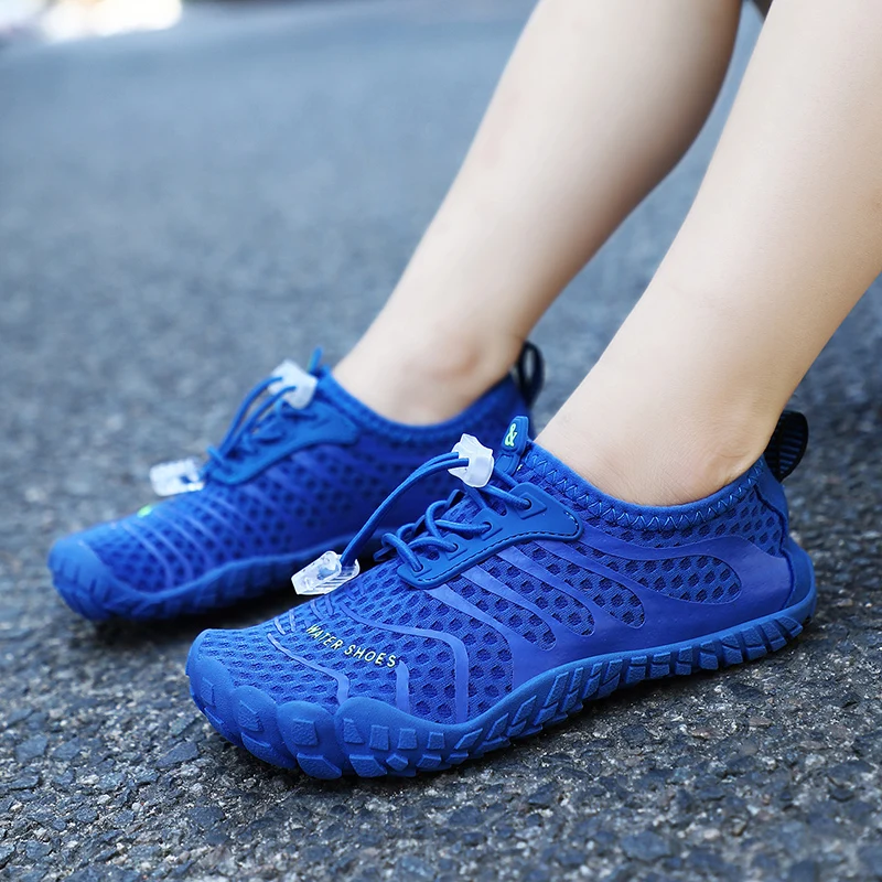 KID Scarpe da trampolino estive Scarpe da nuoto da spiaggia per vacanze genitore-figlio Scarpe per sport acquatici ad asciugatura rapida per studenti Scarpe da fitness per interni