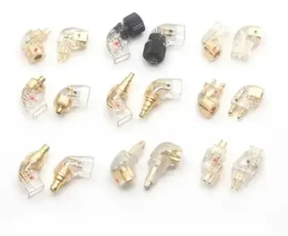 سوبر ميني MMCX 0.78 ذكر إلى أنثى 0.78 مللي متر QDC FitEar JH EXK Acoustune UM V3 IM IE 500PRO IE 40PRO IPX محول القابسA2DC 1 الطلب