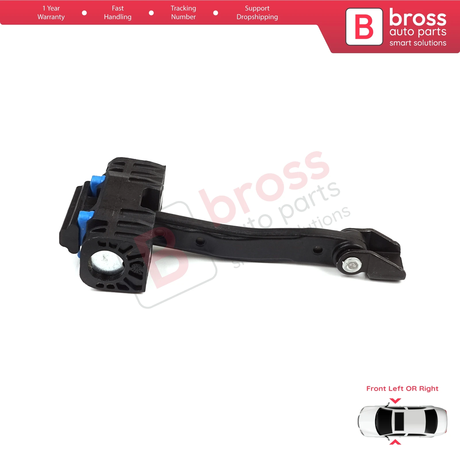 BDP1339 Door Hinge Brake Stop Check Strap Limiter for Mini Cooper MK3 F56 F57 2013-2024 3-Door Hatchback Convertible 51217297261