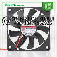 New original Sunon 5V 24V 48V DC 12V 1.66W AC EC 7010 70X70X10MM 7CM Maglev Ultra-quiet two-wire MB70101V1-000C-A99 cooling fan
