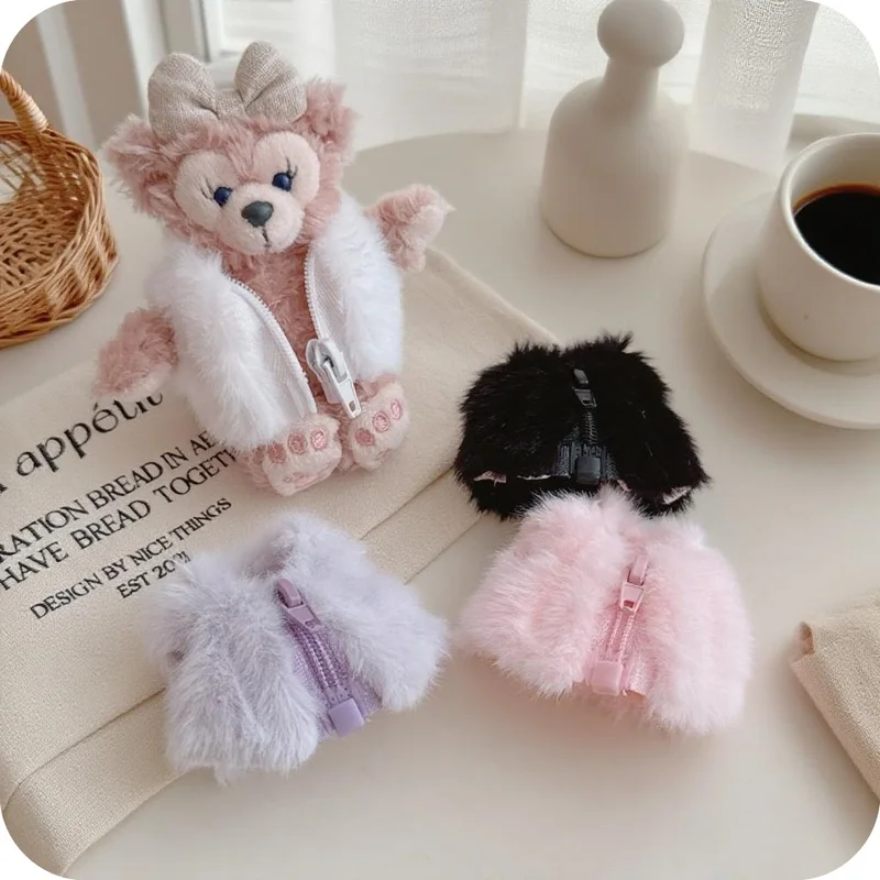 Labubu 4.0 coração senha série inverno bonito casaco mini colete natal edição limitada roupas labubu roupas de alta qualidade