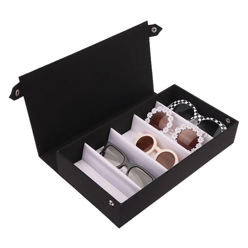 Men and Women's Sunglasses Retail Display Box 5/18 Grids Showcase Storage Case