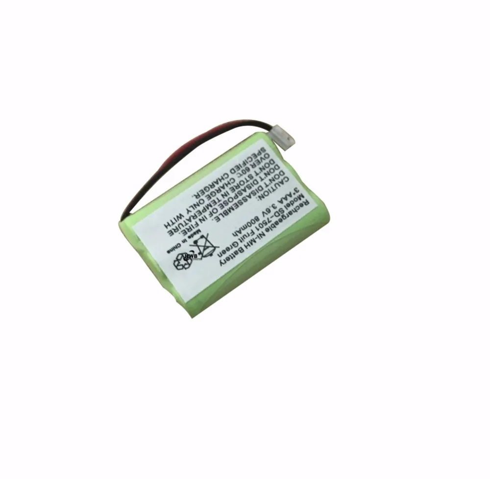 3.6V 800mAh Ni-MH Home Phone Battery for Motorola SD-7501 V-Tech 89-1323-00-00 AT & T Lucent 27910