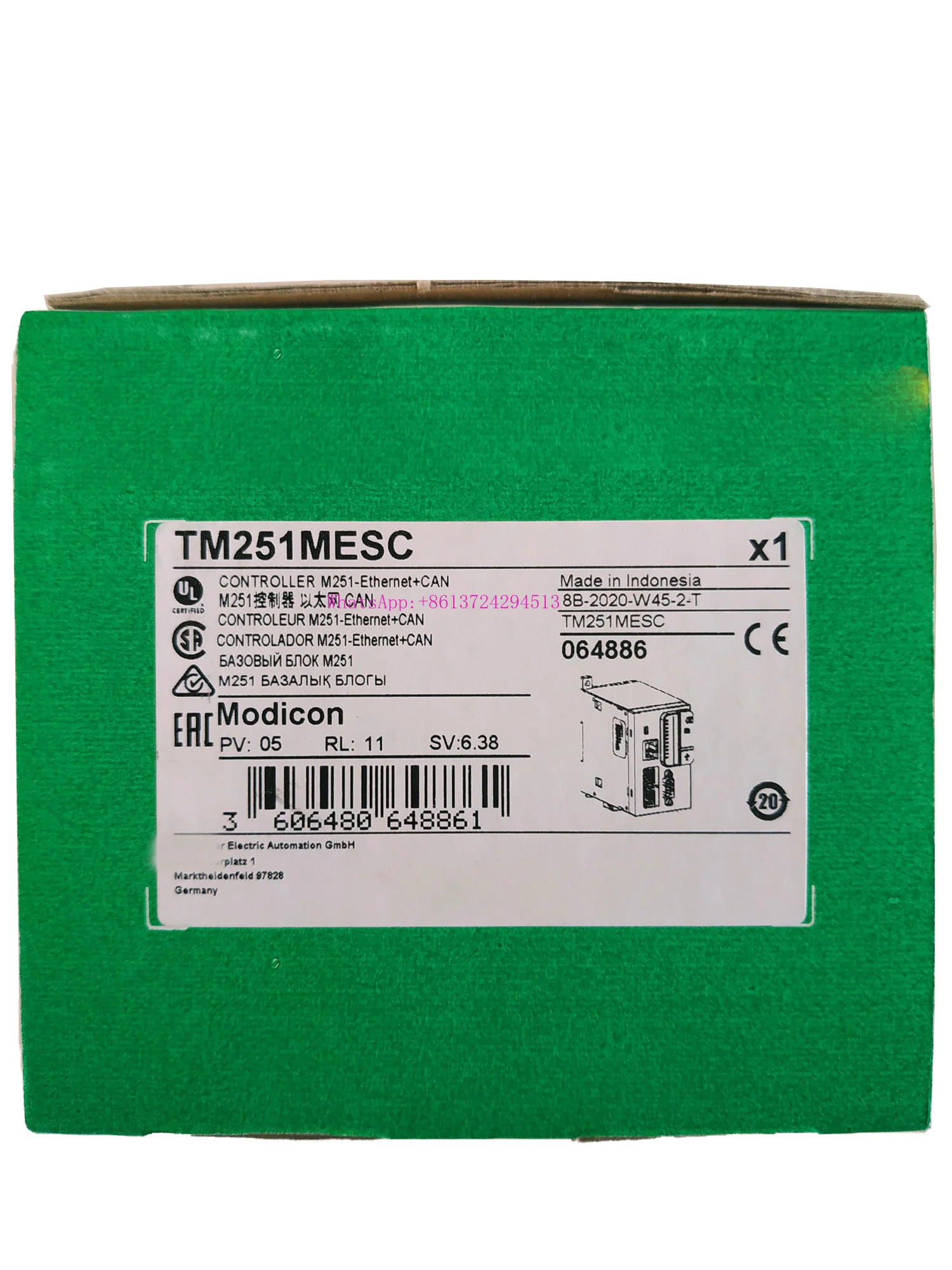 

New Original In BOX TM251MESC {Warehouse Stock} 1 Year Warranty Shipment Within 24 Hours