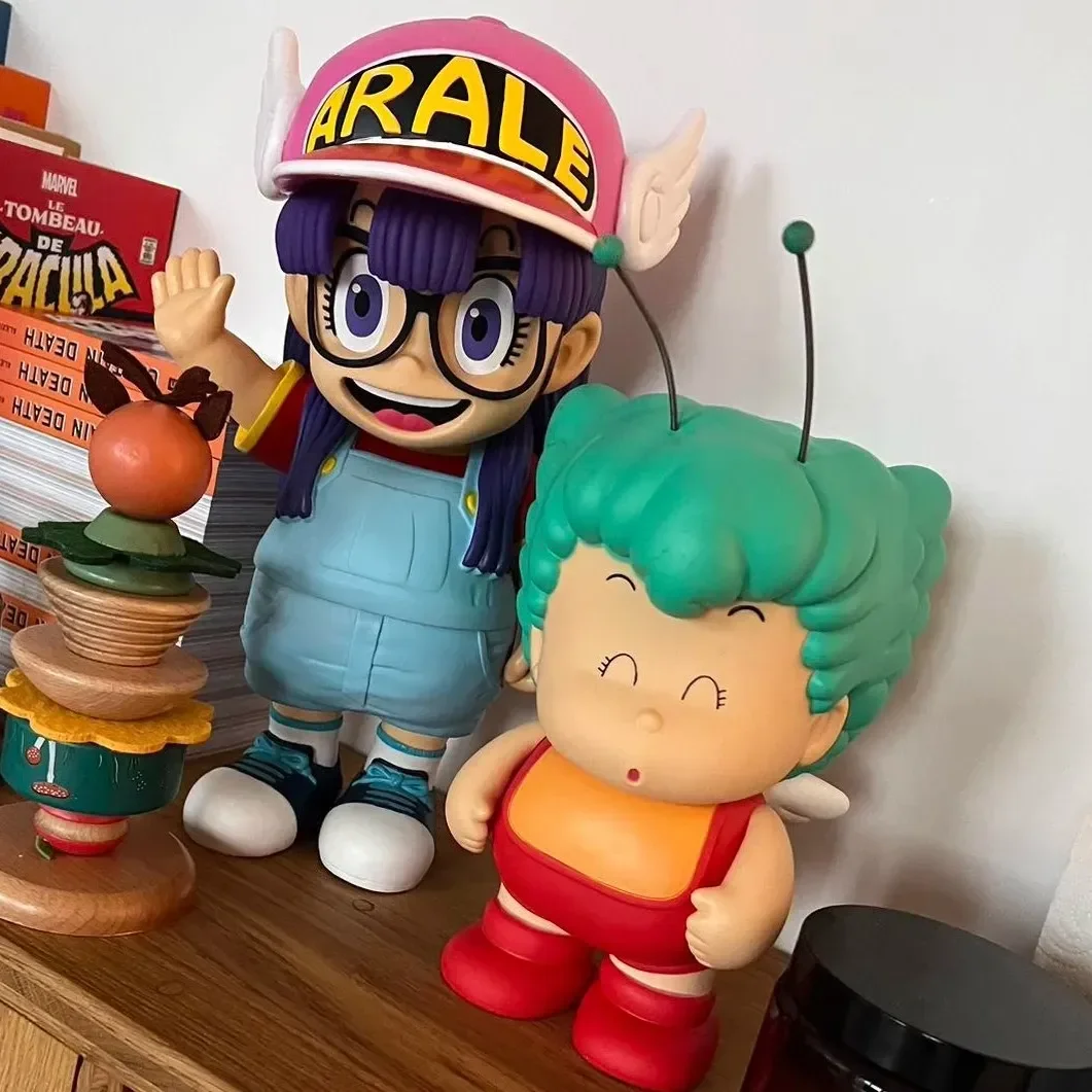 Anime Arale Commemorate Toriyama Akira Iq Dr. Slump Classic Action Figures Holds Cloud Lifting Toys Ornaments Birthday Gift