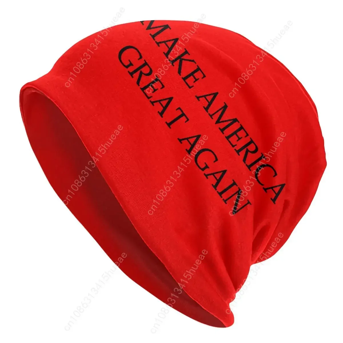 Keep America Great Beanie Bonnet Knitting Hat Cool Trump 2024 MAGA Winter Women Men Warm Skullies Beanies Caps for Ski