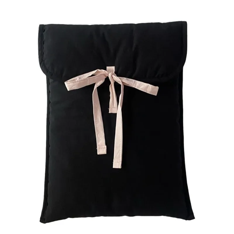 

Ballet pink bow padded laptop tablet bag