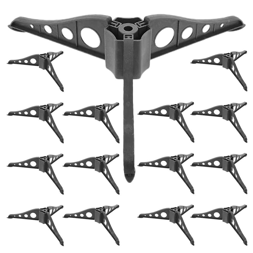 

15pcs Christmas Base Stand Sturdy Abs Material Support Bracket Home Xmas Tree Rack Artificial Tree Stability Holder Festive