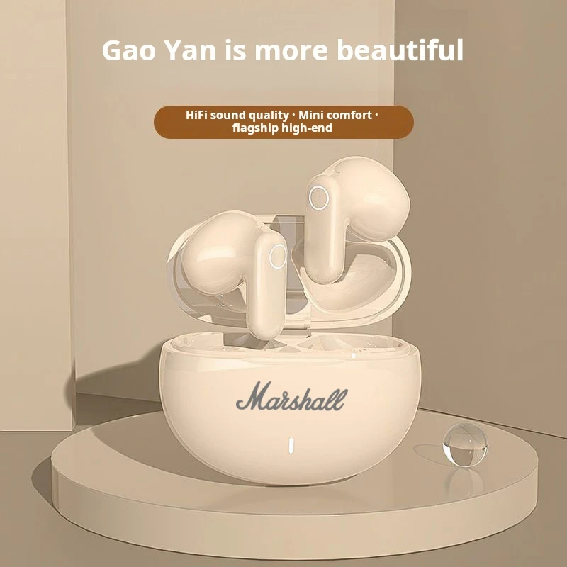 Marshall M21 Bluetooth Headset HiFI Stereo Game Earphone Wireless Sport Earbuds Bluetooth Headphones With Microphone