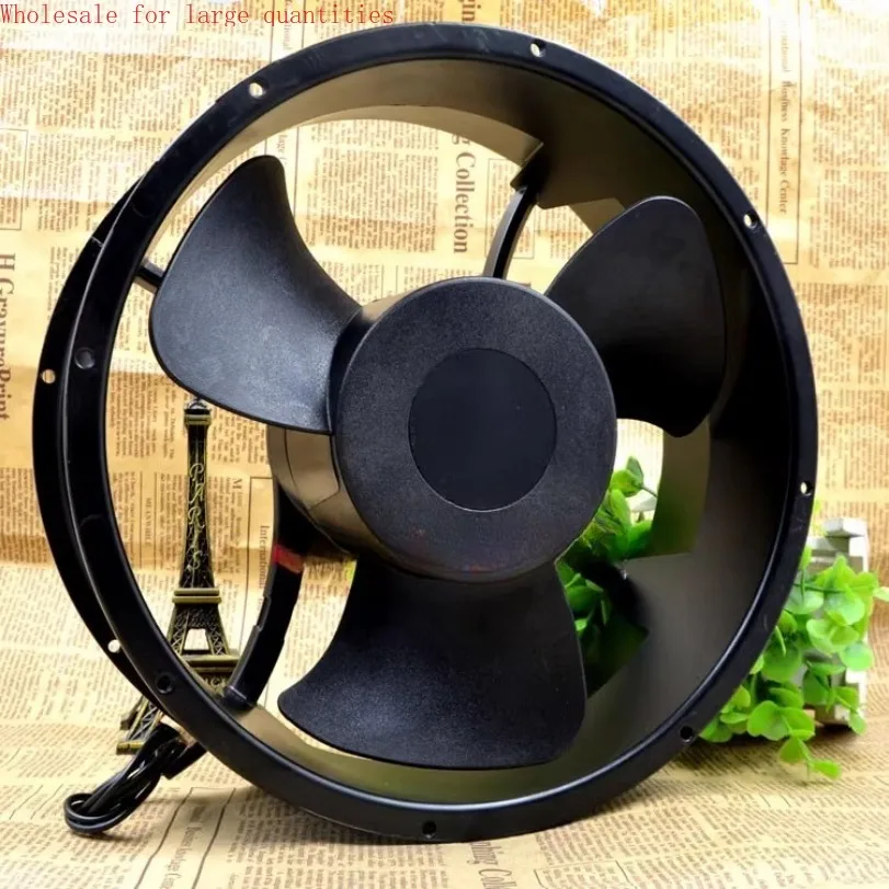 

Для KAKU KA2509HA2-2 AC220V 25489 шарикоподшипник цельнометаллический высокотемпературный осевой вентилятор