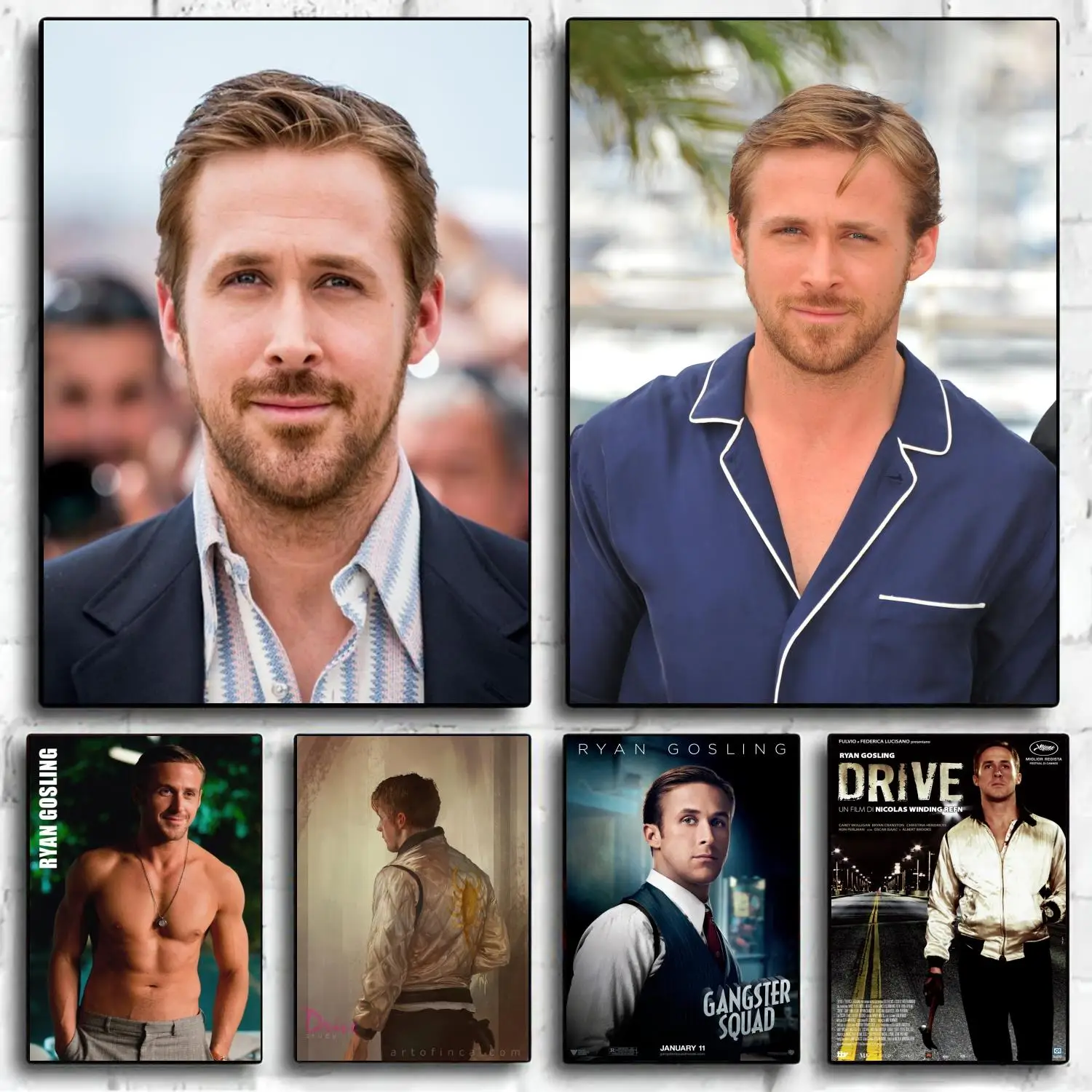 ryan gosling Poster Decorative Painting Canvas Poster Wall Art Living Room Posters Bedroom Painting