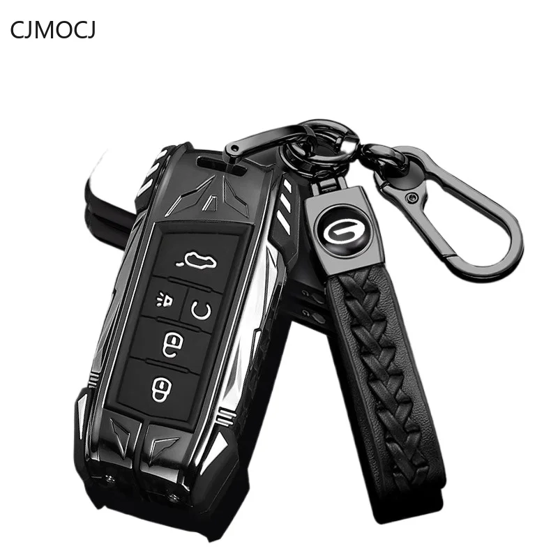 

Premium Zinc Alloy Key Cover for 2024 GAC Trumpchi M6 MAX/M6 Pro - Protective Key Case Keybag Keychain