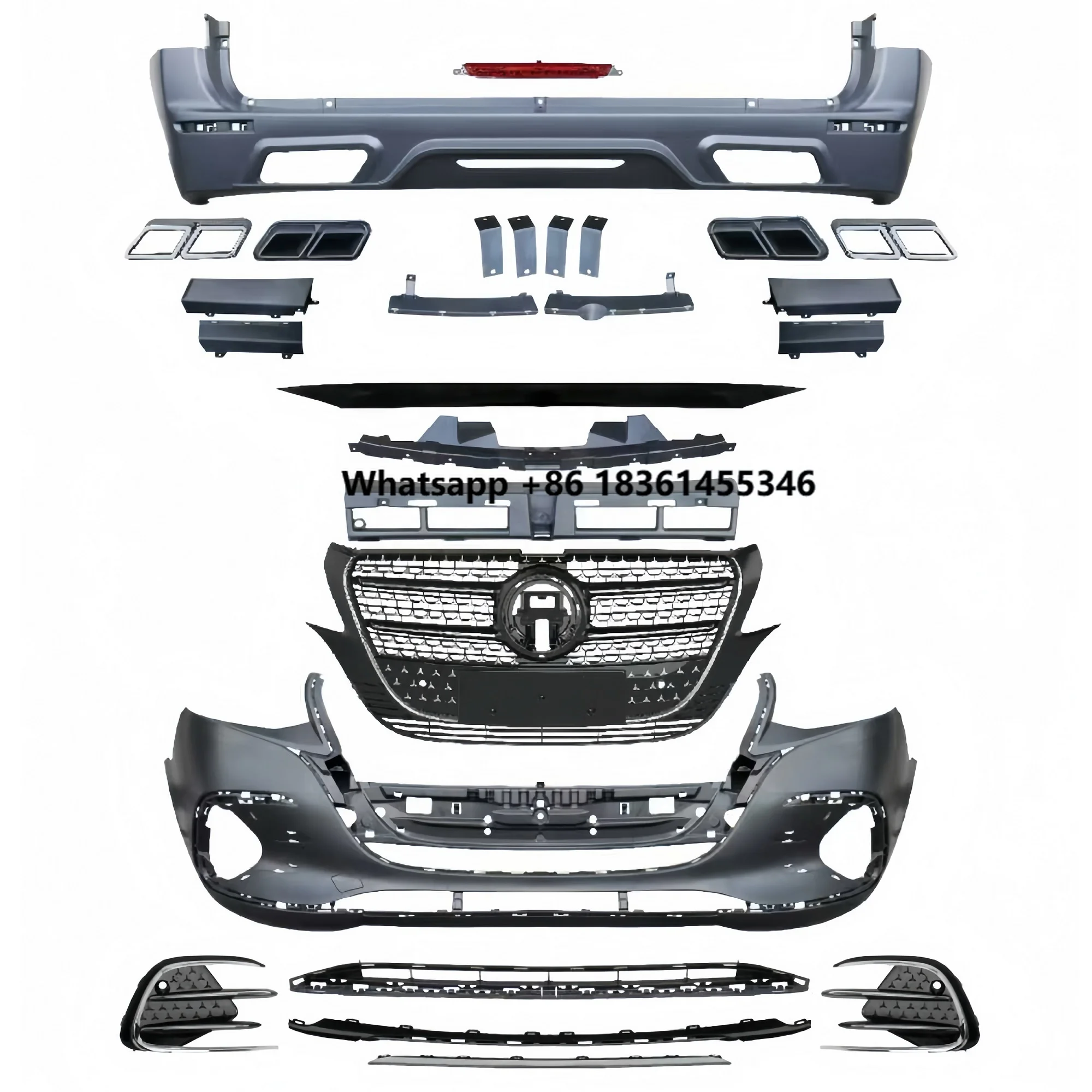 

For 2014-2025 Mecedes-Benz V Class Metris Vito W447 W448 Facelift V300 High End Edition FulDream Garage 2025 V300 Style Bodykit
