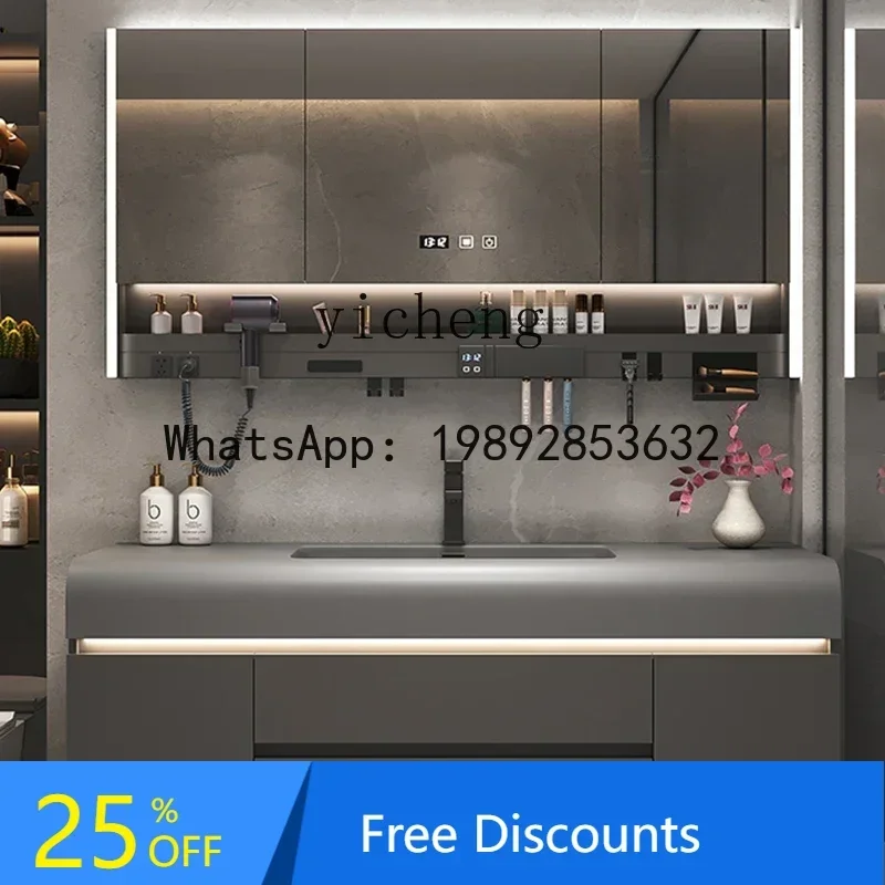 

toilet washstand bathroom cabinet combination modern simple washbasin set