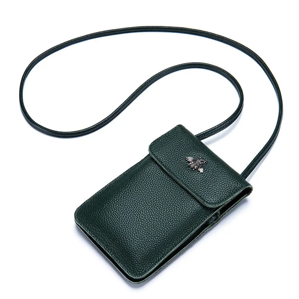 Women's Leather Clutch Bag Touch Screen Phone Bag Crossbody Bag Shoulder Bag Large Capacity Wallet Fashion Women's Handbag Gift