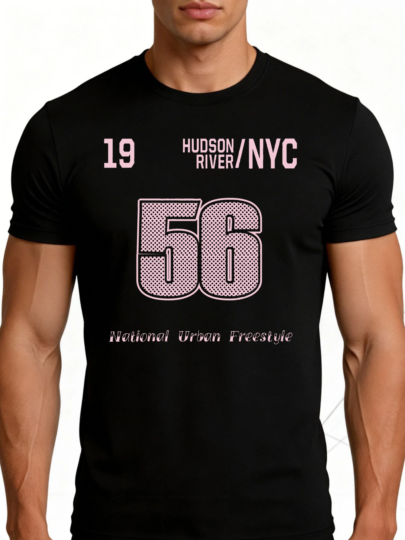 Street Style New York Fashion - T-shirt décontracté pour homme de style