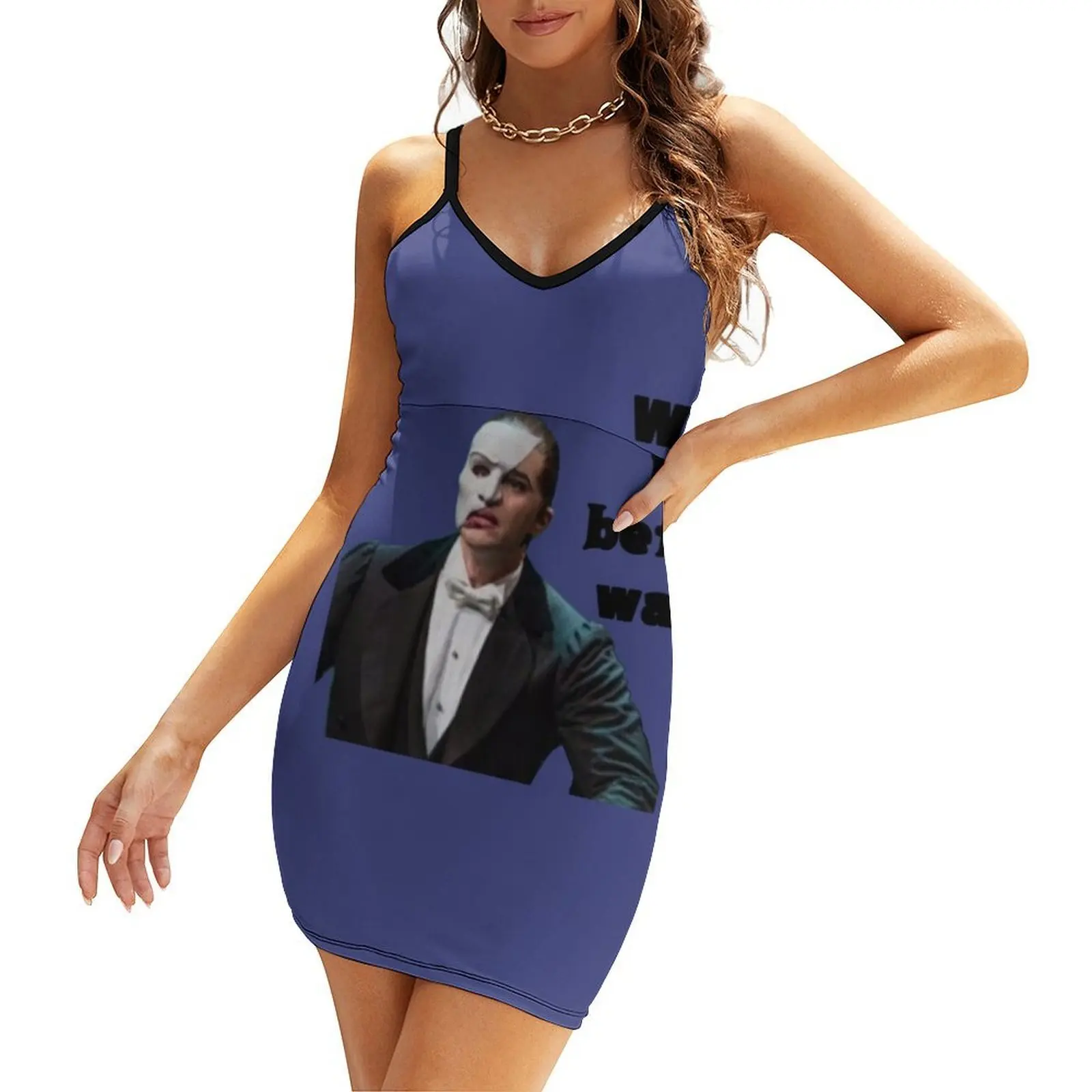 

The Phantom of the opera Sling Dress women party dresses Dresses for wedding party sensual sexy dress for women