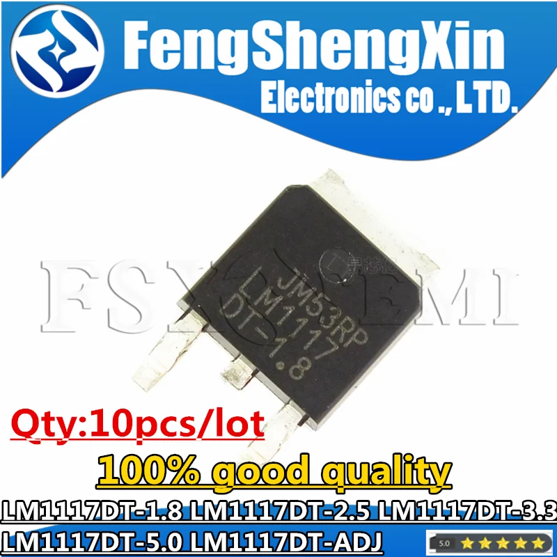 10Pcs Lm1117Dt-1.8 …